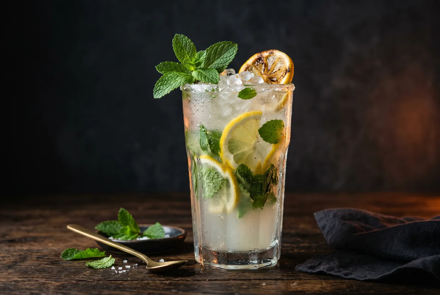 Limonade Menthe — Citron pressé, menthe, peu de sucre