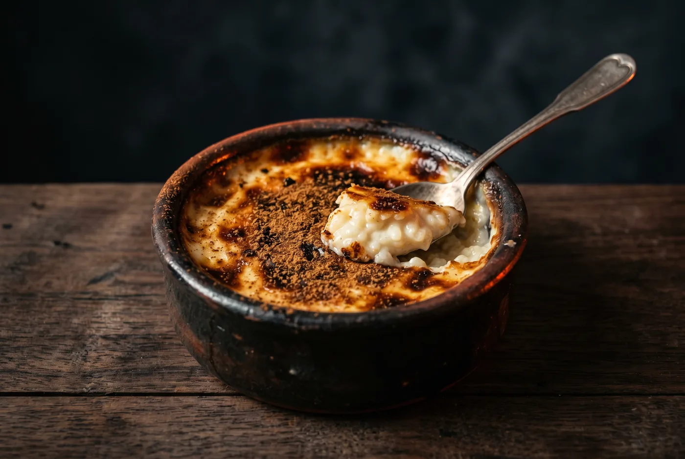 Riz au Lait au Four — Caramélisé au four, à la cannelle